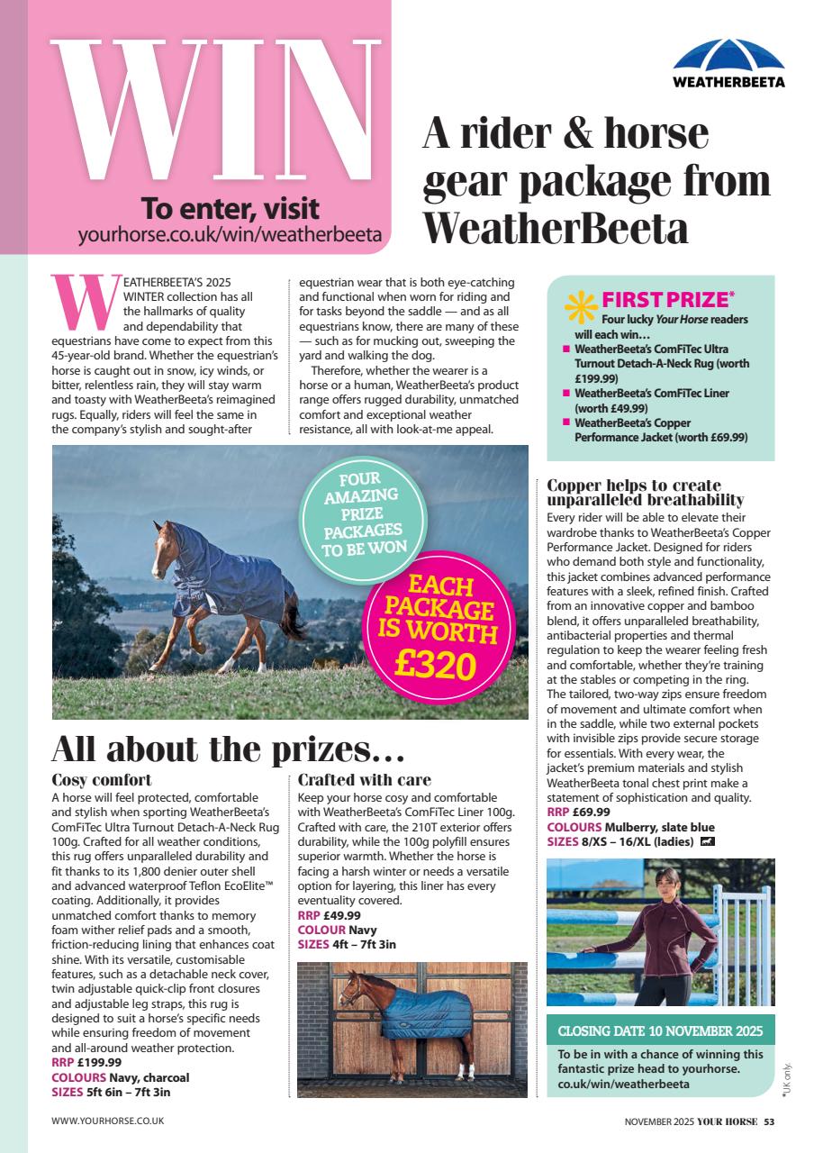 Your Horse Preview Pages