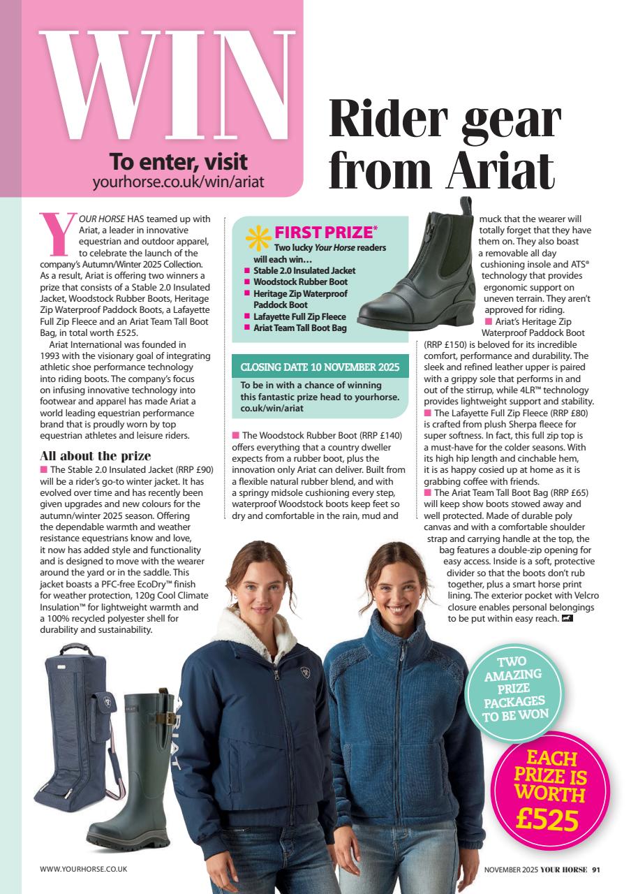 Your Horse Preview Pages