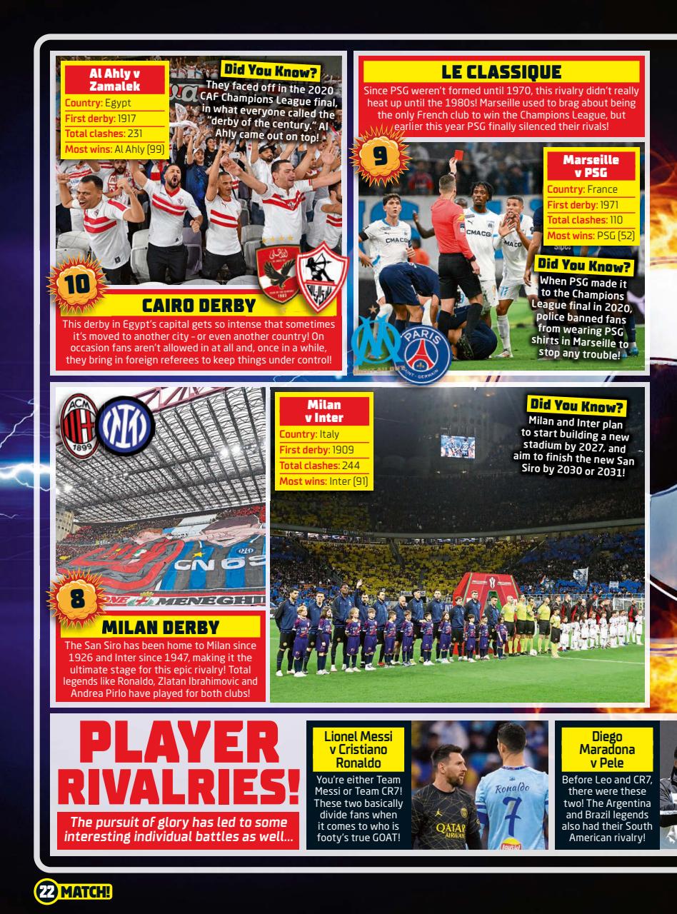 Match Preview Pages