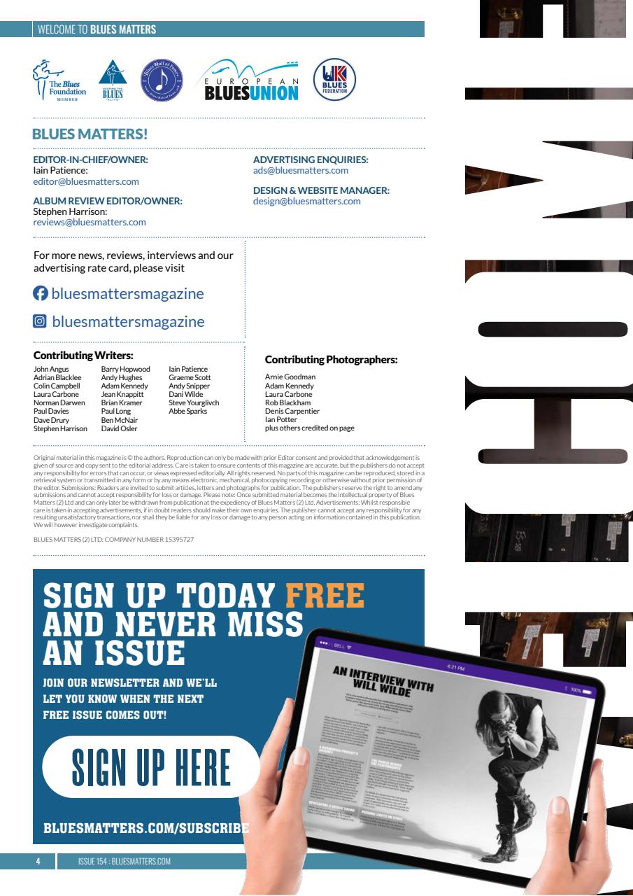 Blues Matters! Preview Pages