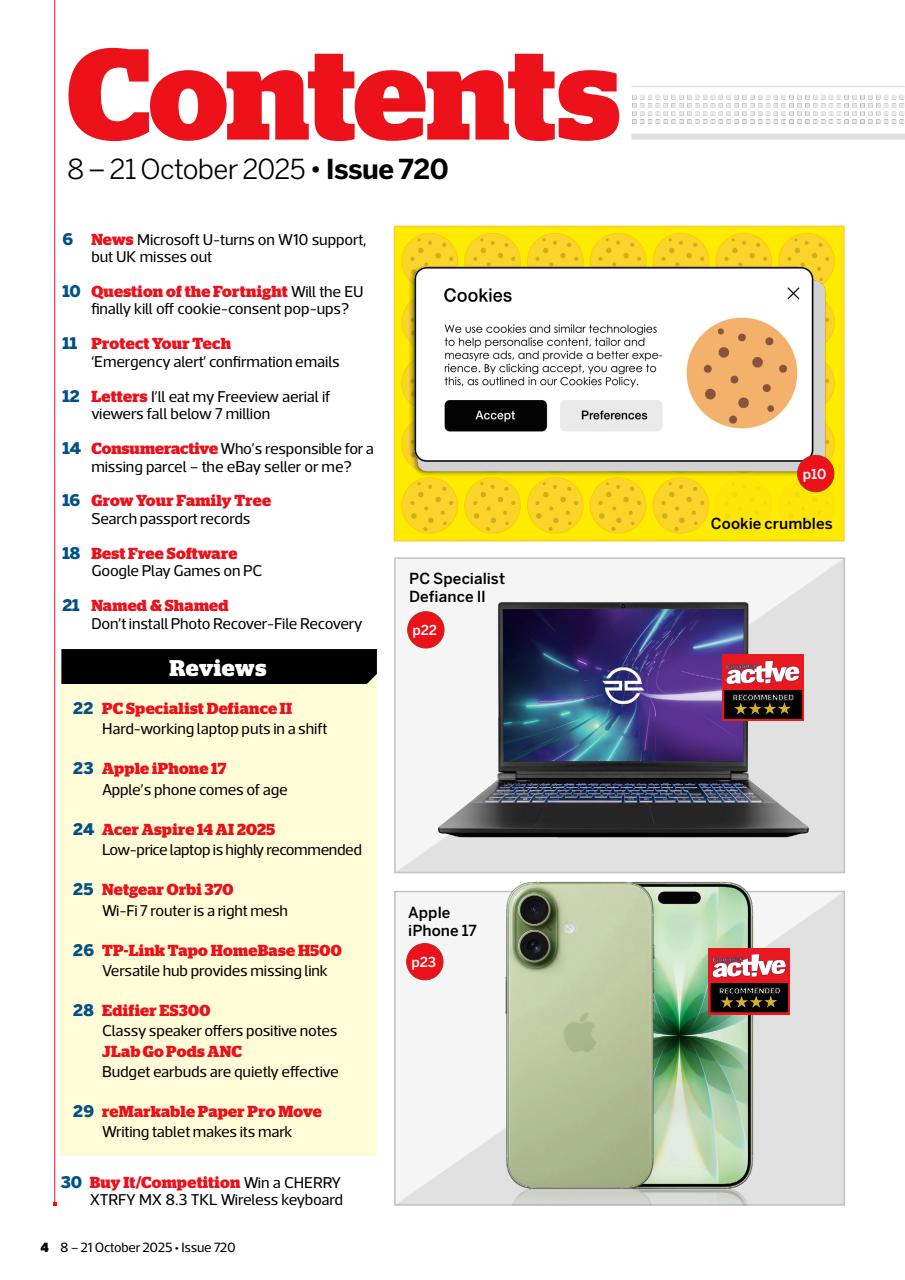 Computer Active Preview Pages