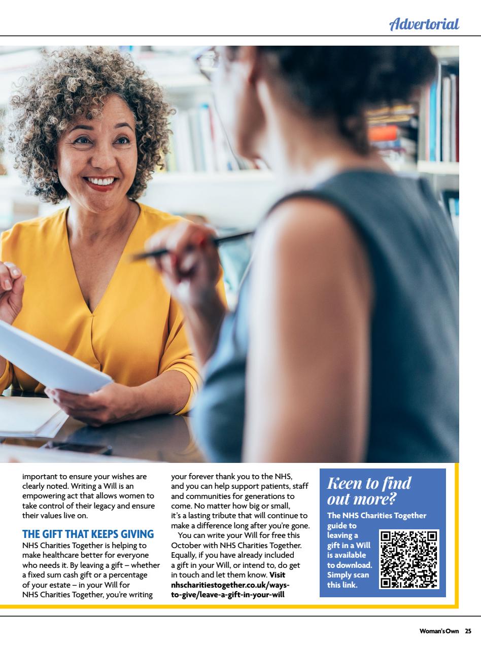 Woman's Own Preview Pages