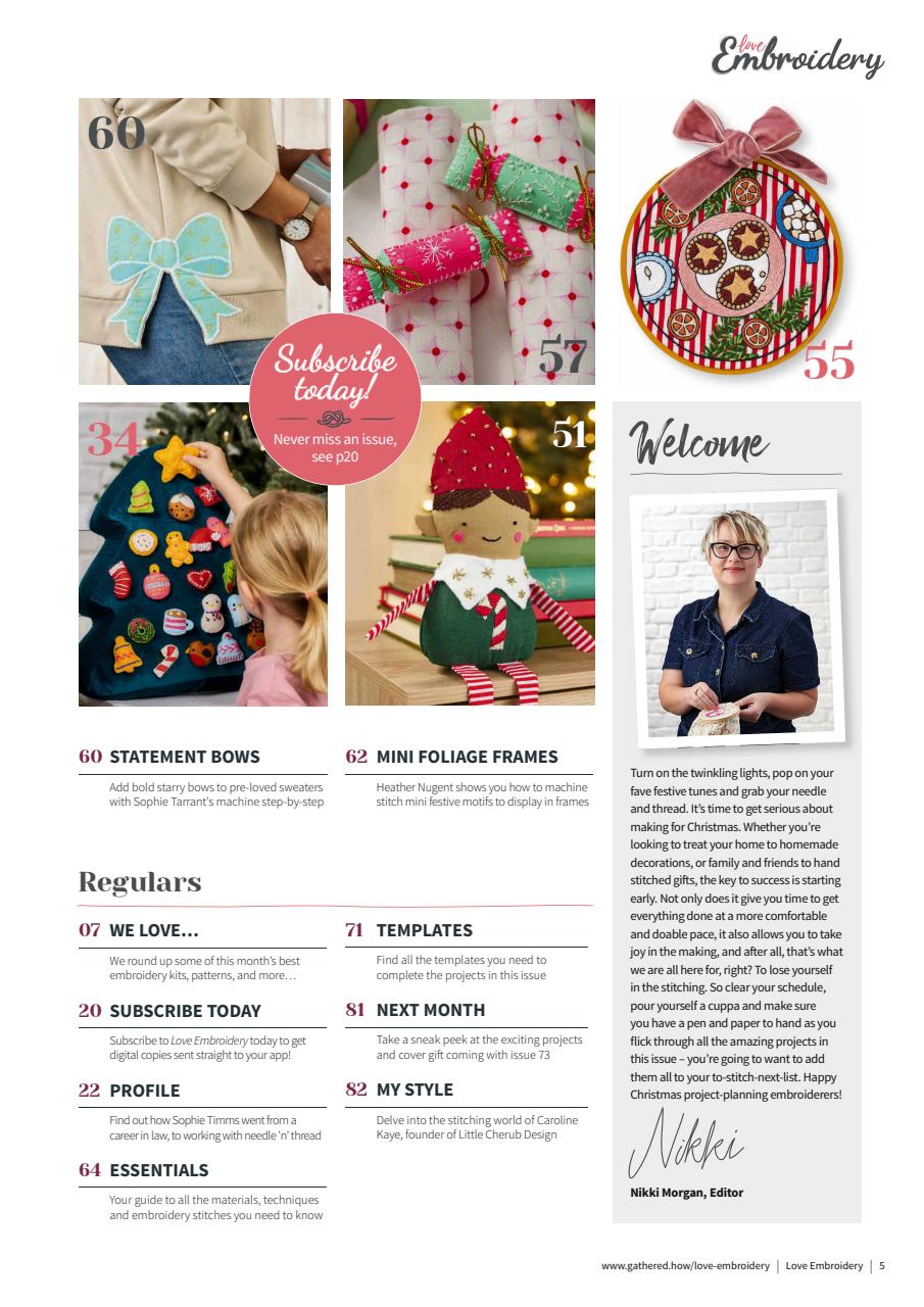 Love Embroidery Preview Pages