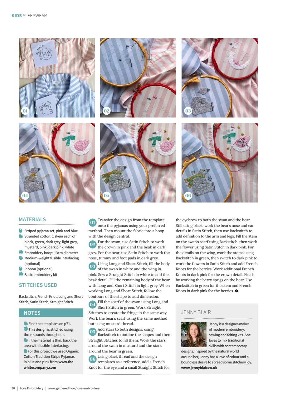 Love Embroidery Preview Pages