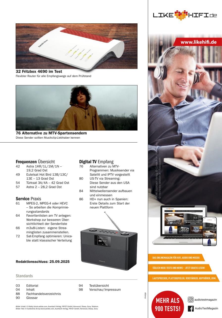 Digital Fernsehen Preview Pages