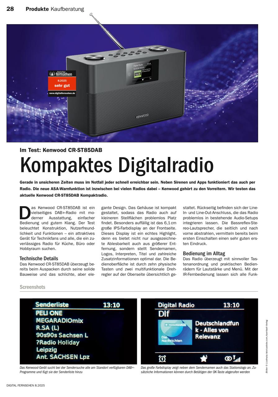 Digital Fernsehen Preview Pages