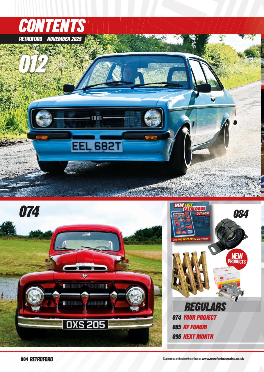 Retro Ford Preview Pages