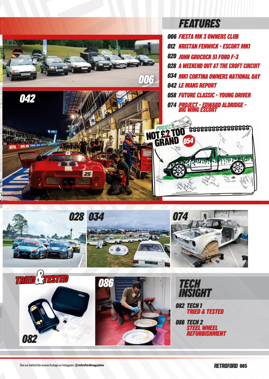 Retro Ford Preview Pages