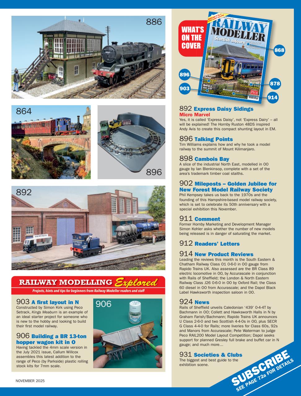 Railway Modeller Preview Pages