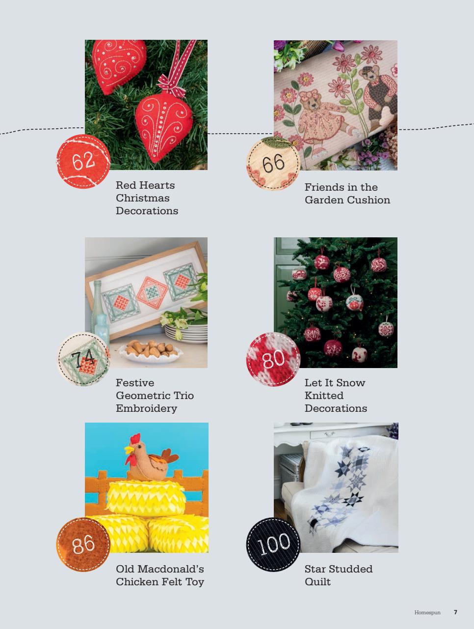 Homespun Preview Pages