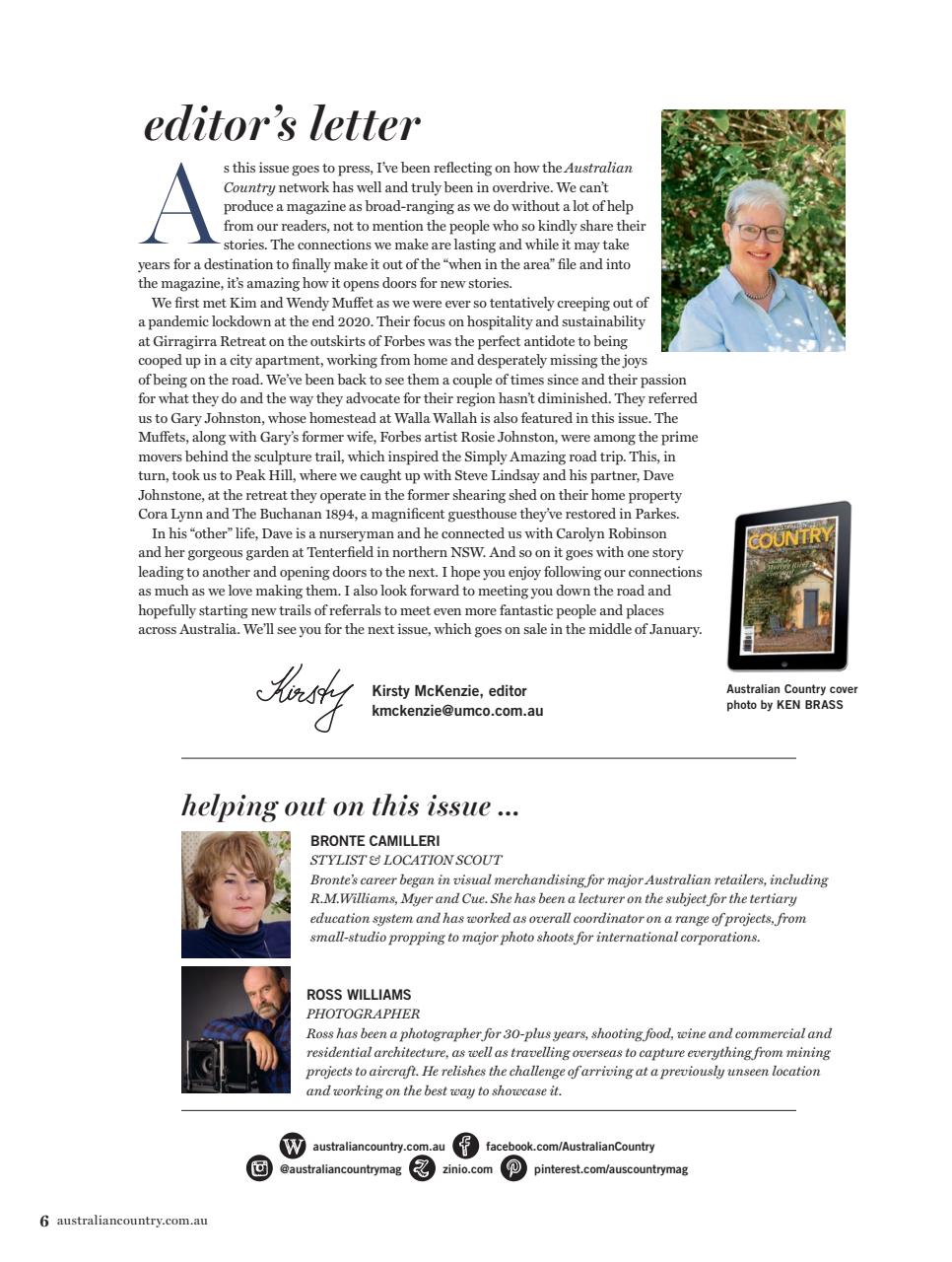 Australian Country Preview Pages