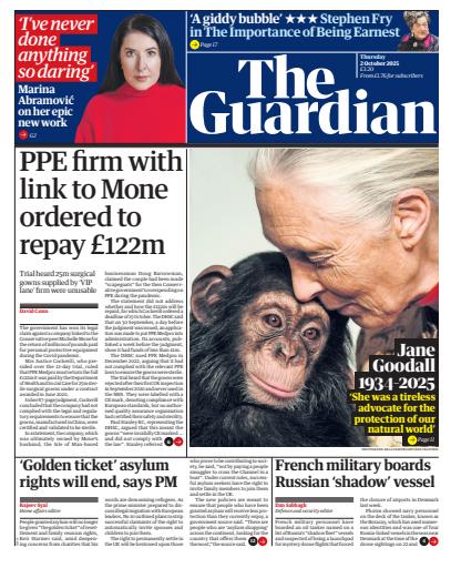 The Guardian Newspaper issue 