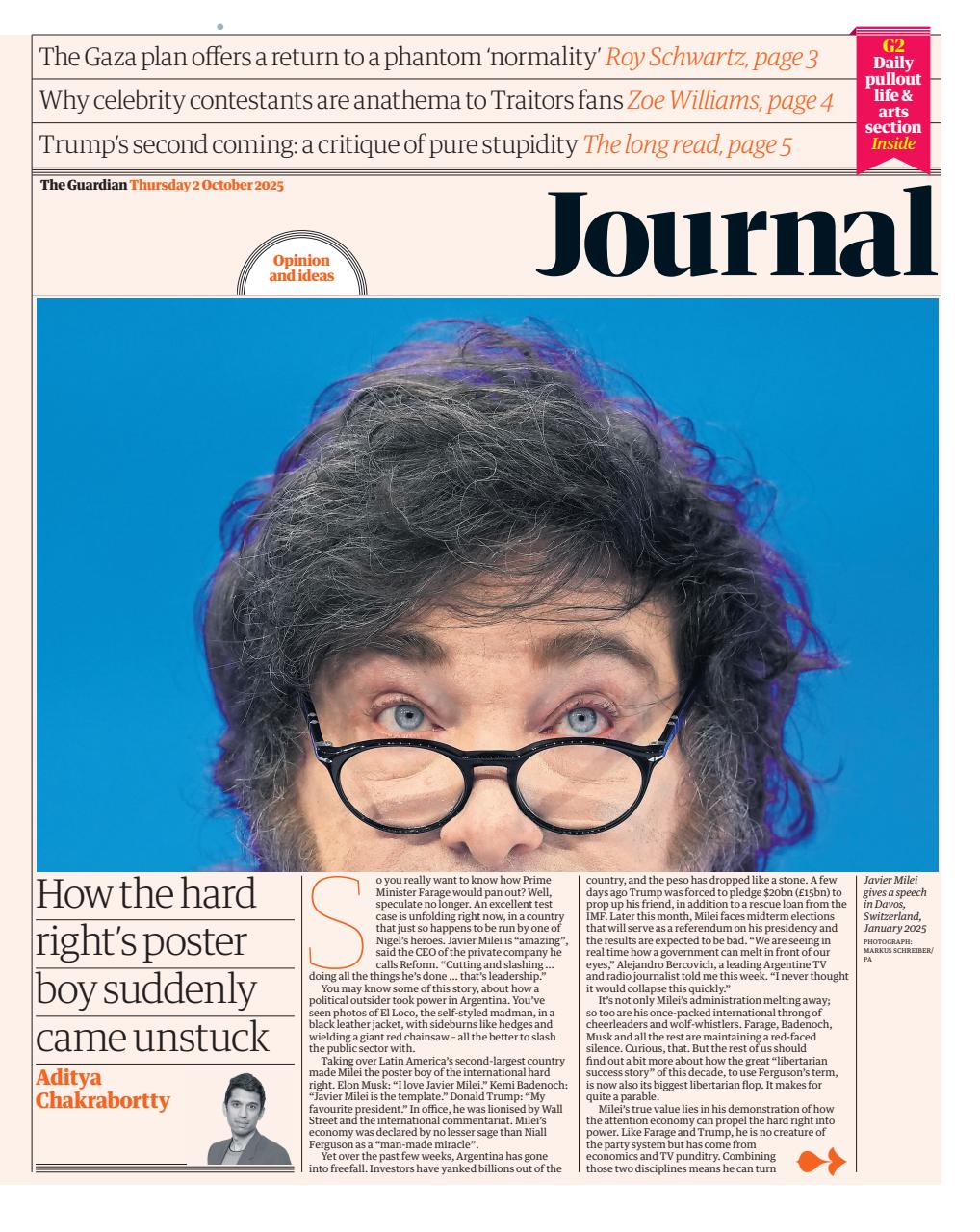 The Guardian Newspaper Preview Pages