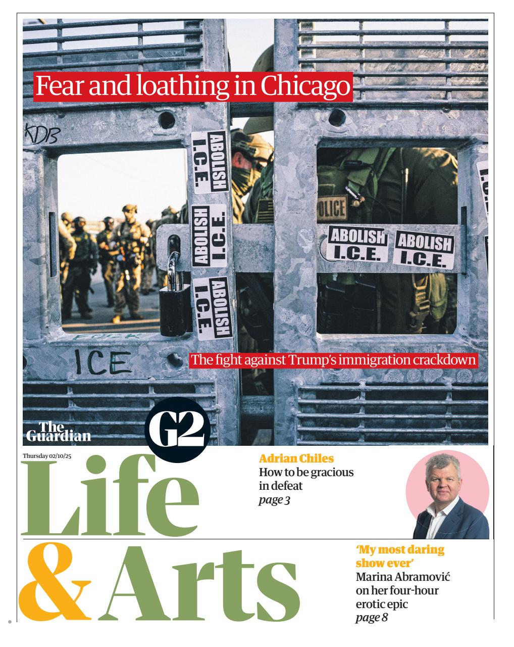 The Guardian Newspaper Preview Pages