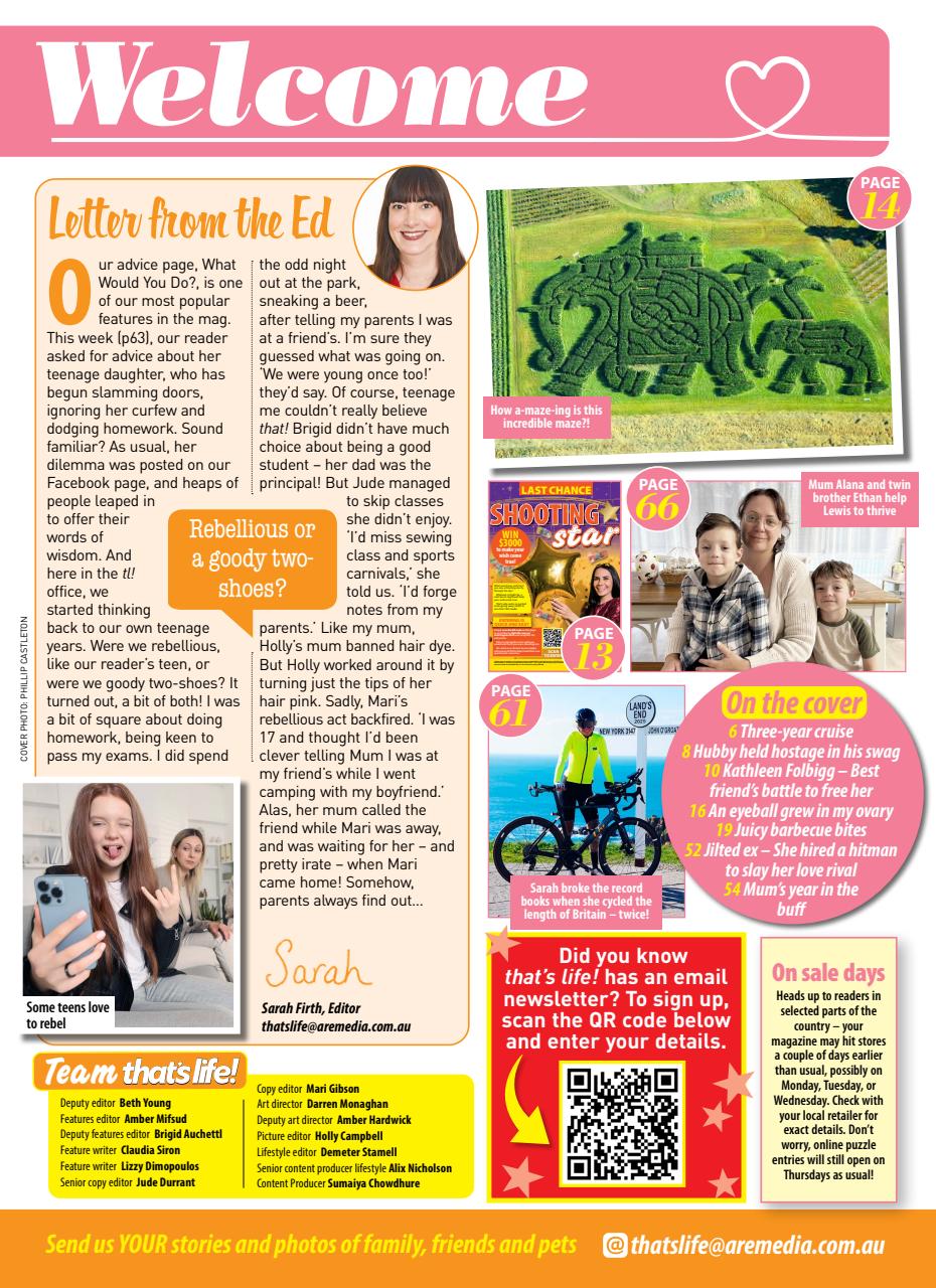 That’s Life! Preview Pages