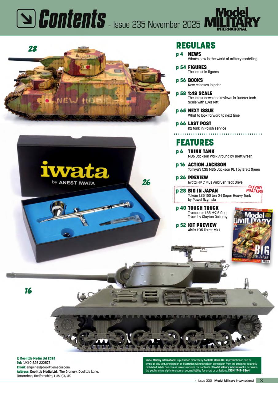 Model Military International Preview Pages