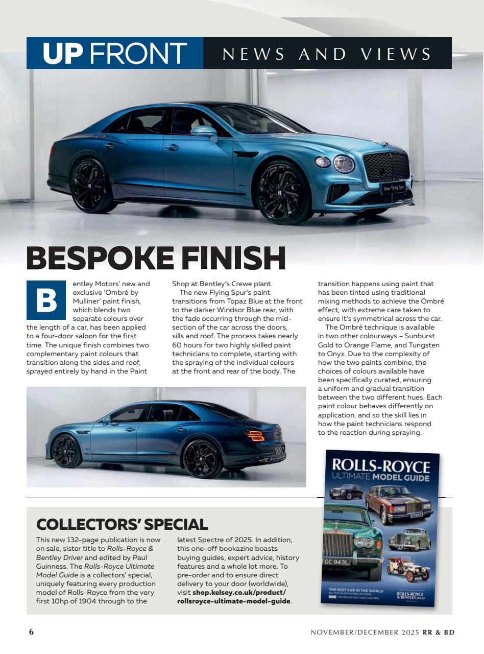 Rolls-Royce & Bentley Driver Preview Pages
