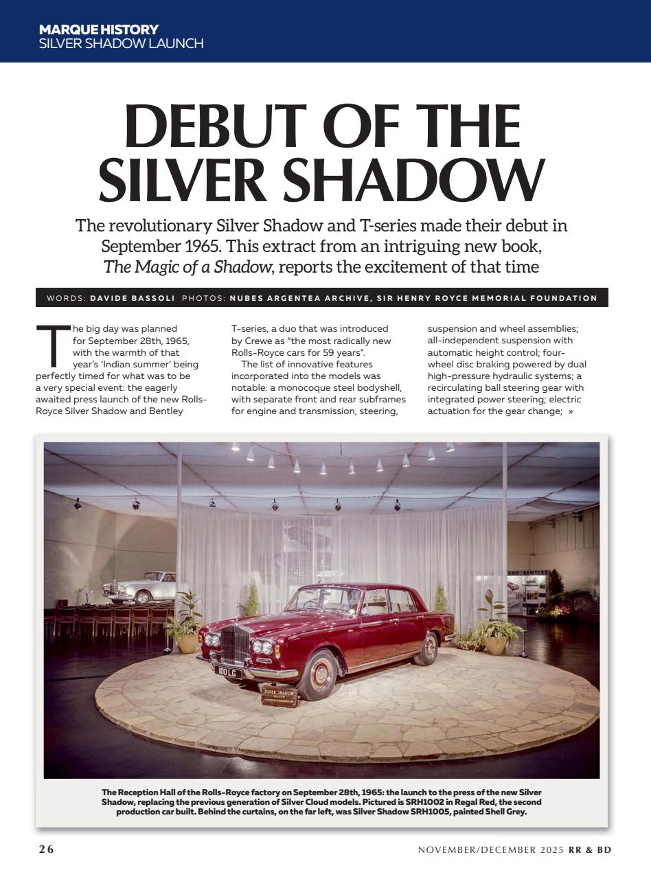 Rolls-Royce & Bentley Driver Preview Pages