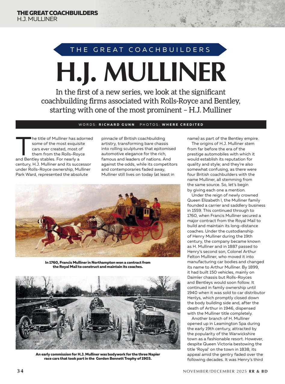 Rolls-Royce & Bentley Driver Preview Pages