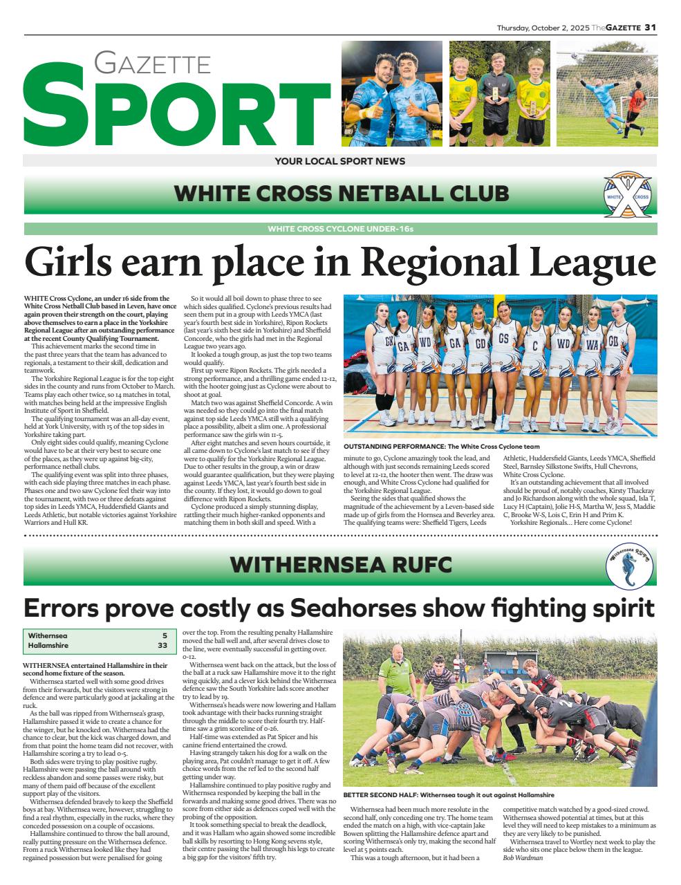 The Holderness & Hornsea Gazette Preview Pages