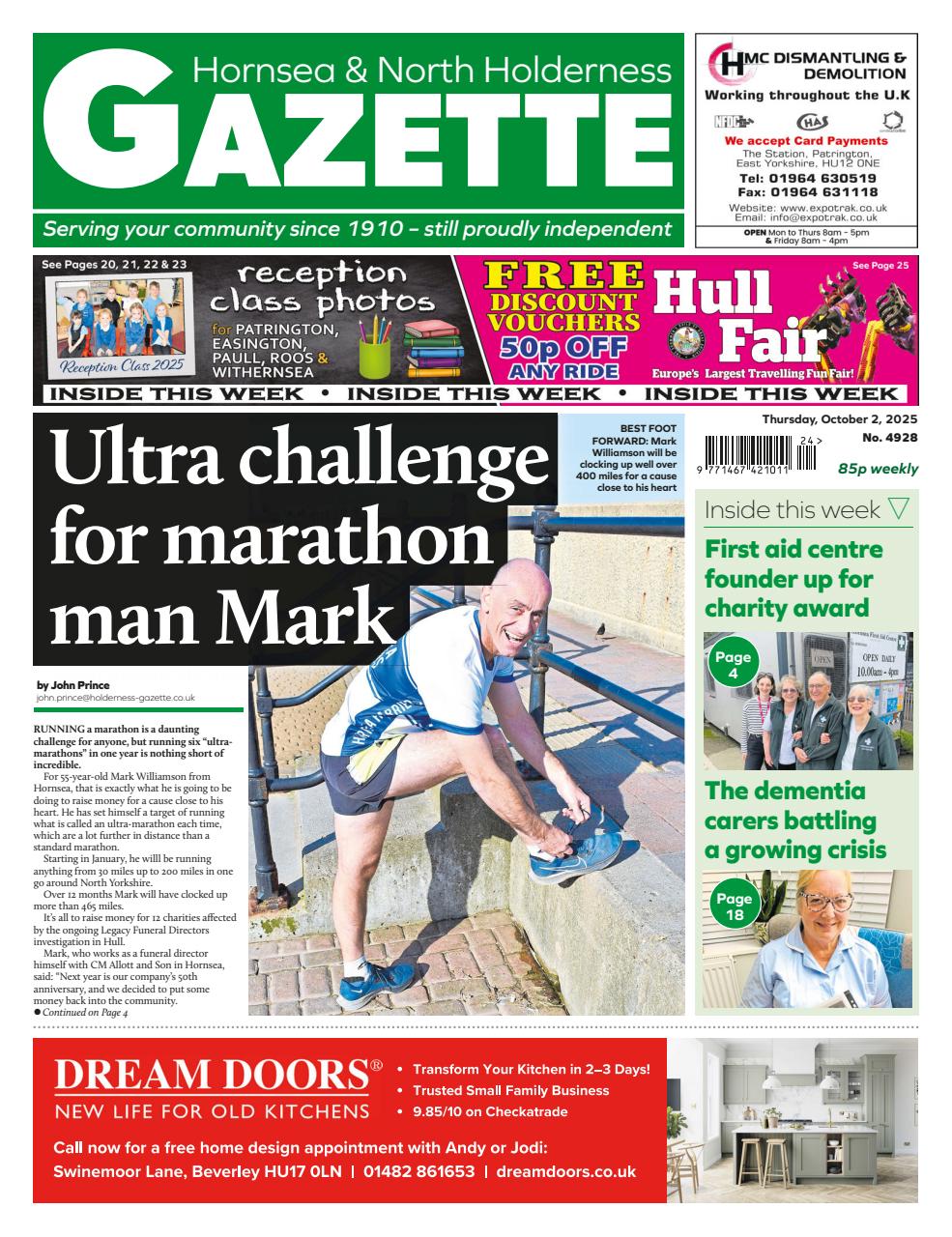 The Holderness & Hornsea Gazette Preview Pages
