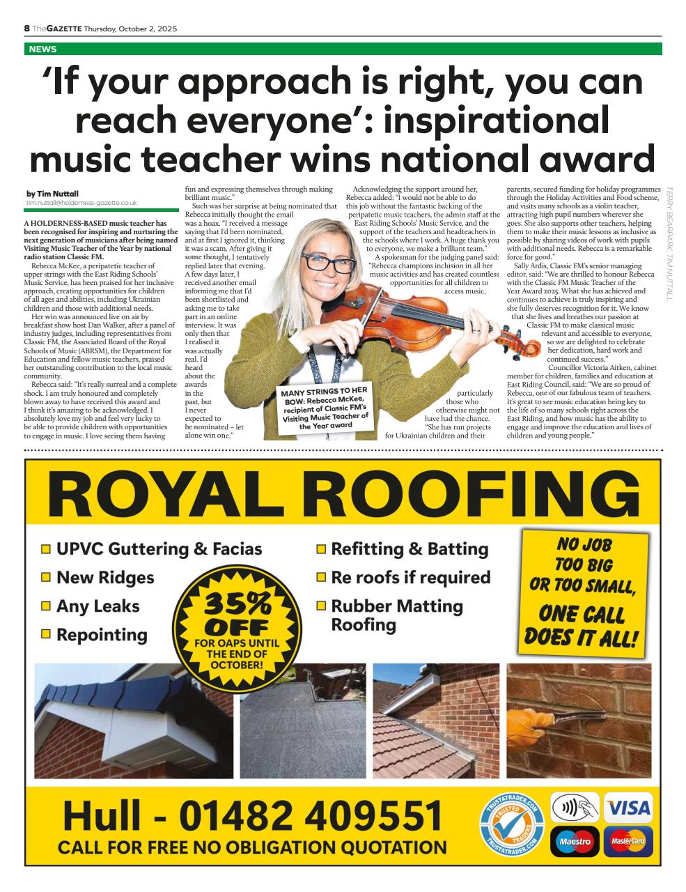 The Holderness & Hornsea Gazette Preview Pages
