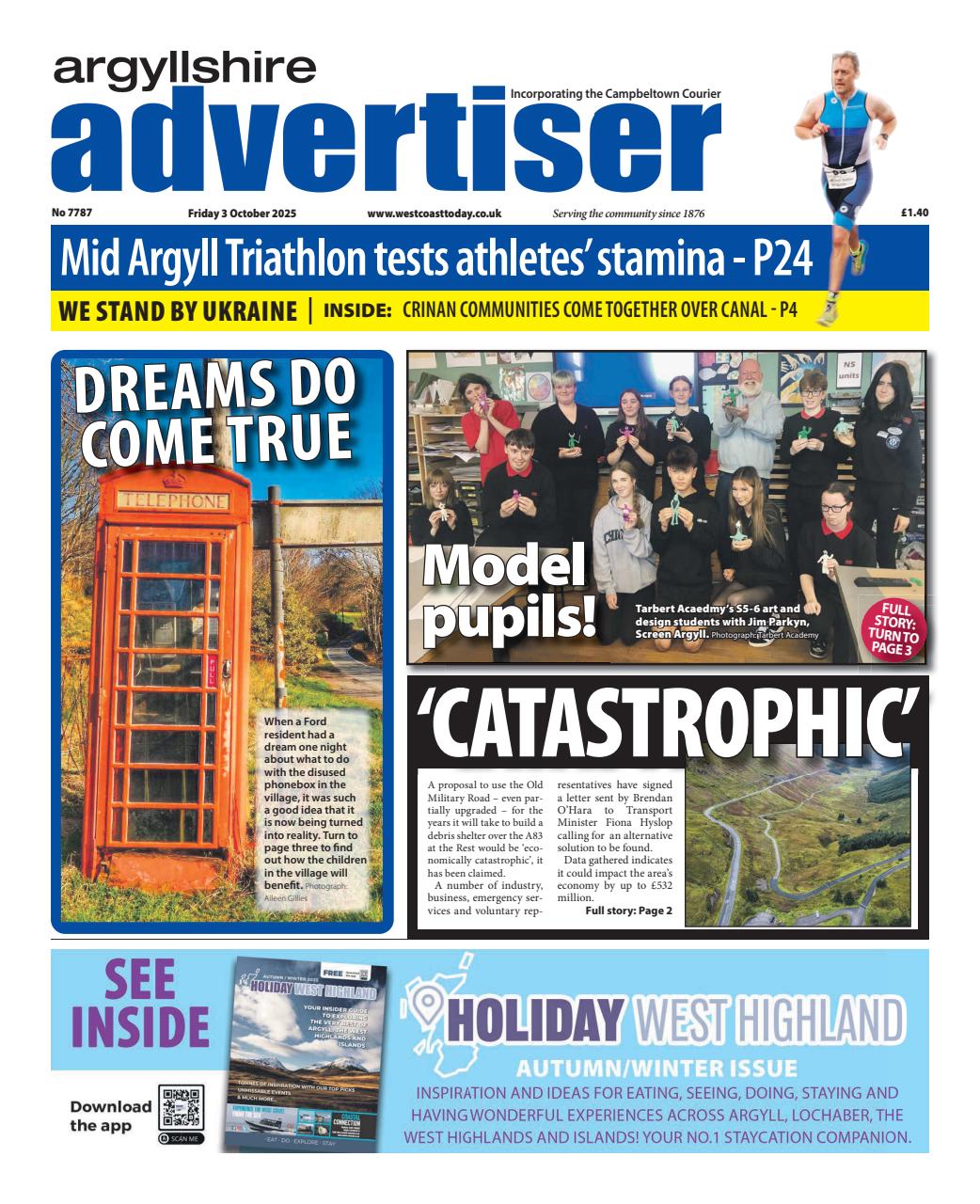 Argyllshire Advertiser Preview Pages