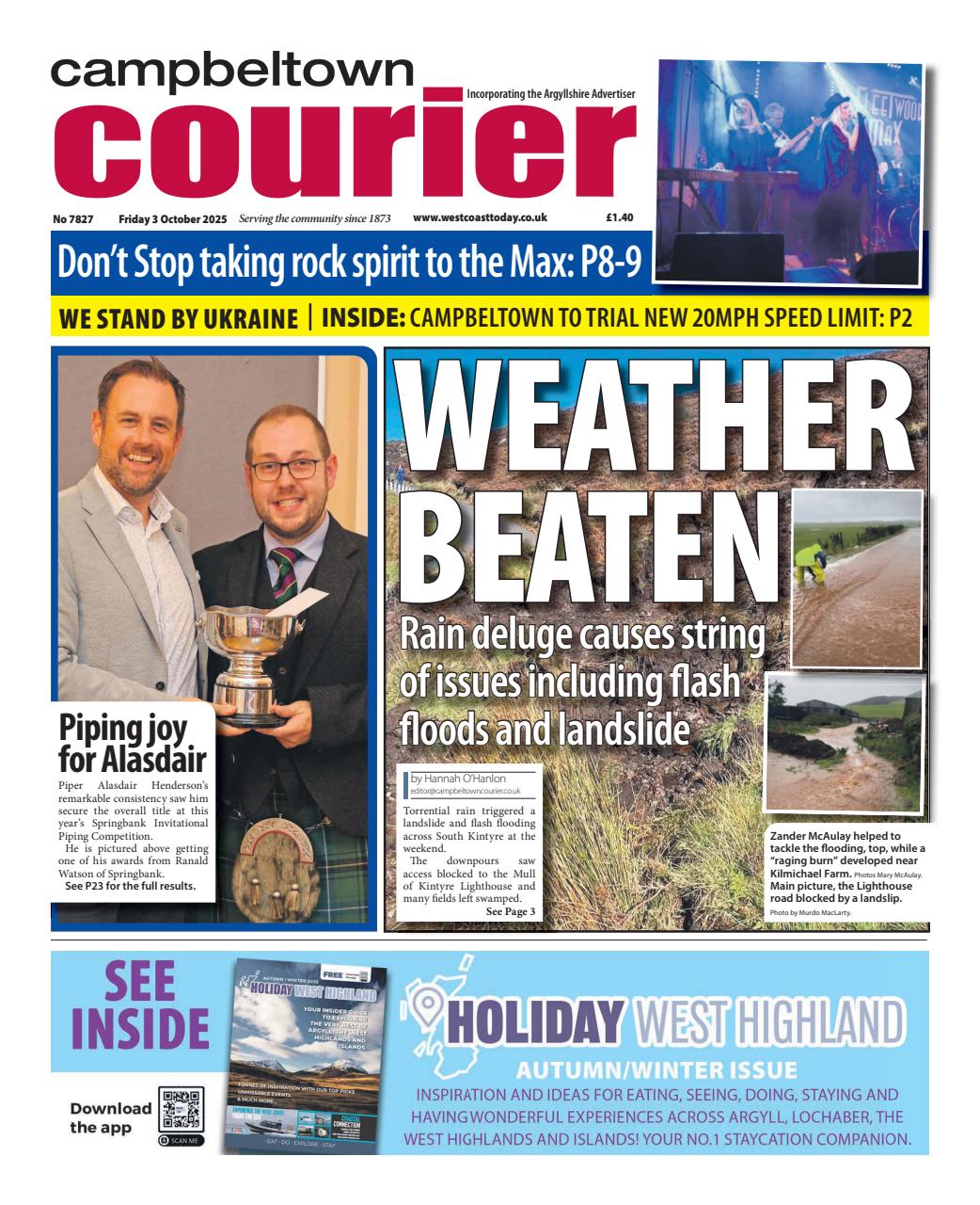 Campbeltown Courier Preview Pages