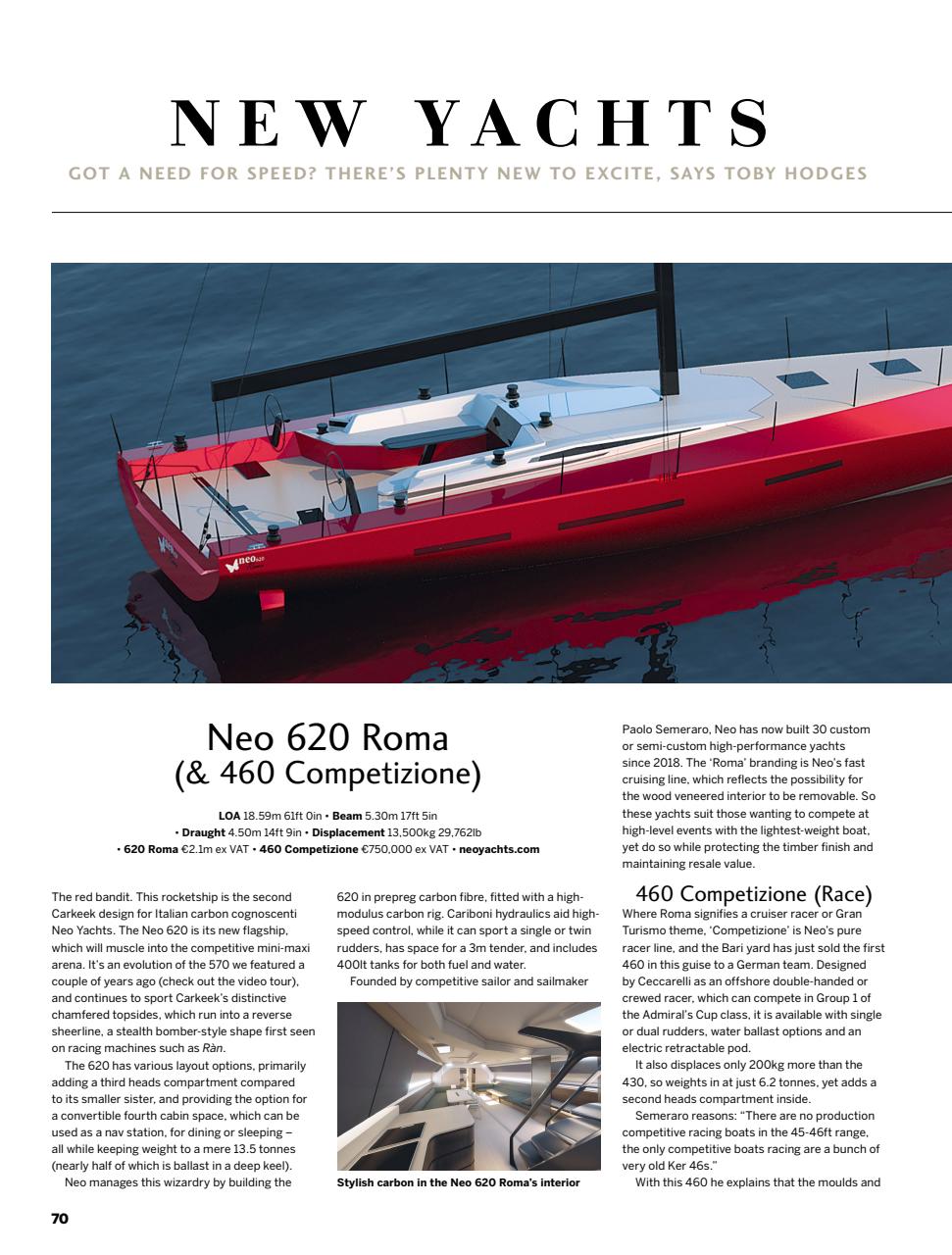 Yachting World Preview Pages