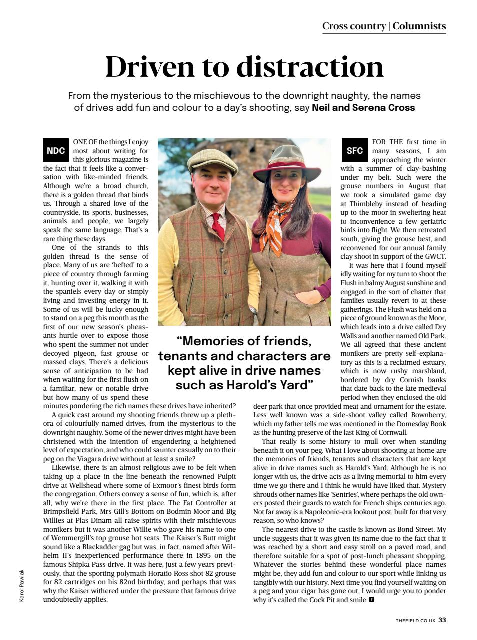 The Field Preview Pages