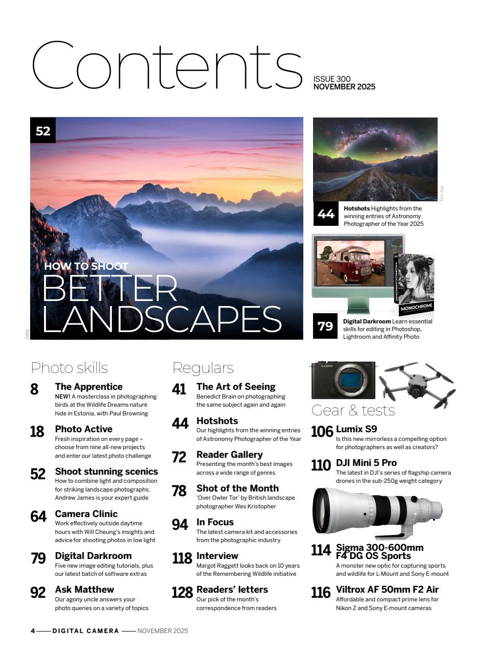 Digital Camera Magazine Preview Pages