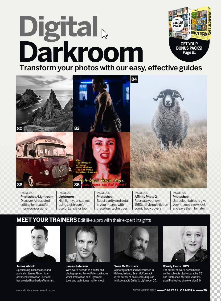 Digital Camera Magazine Preview Pages