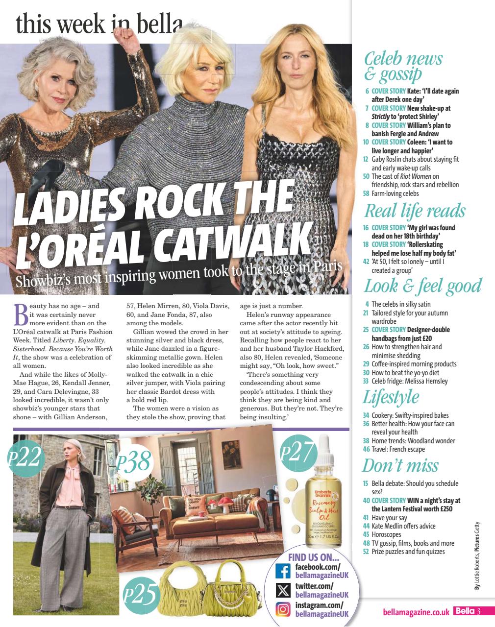 Bella Magazine Preview Pages