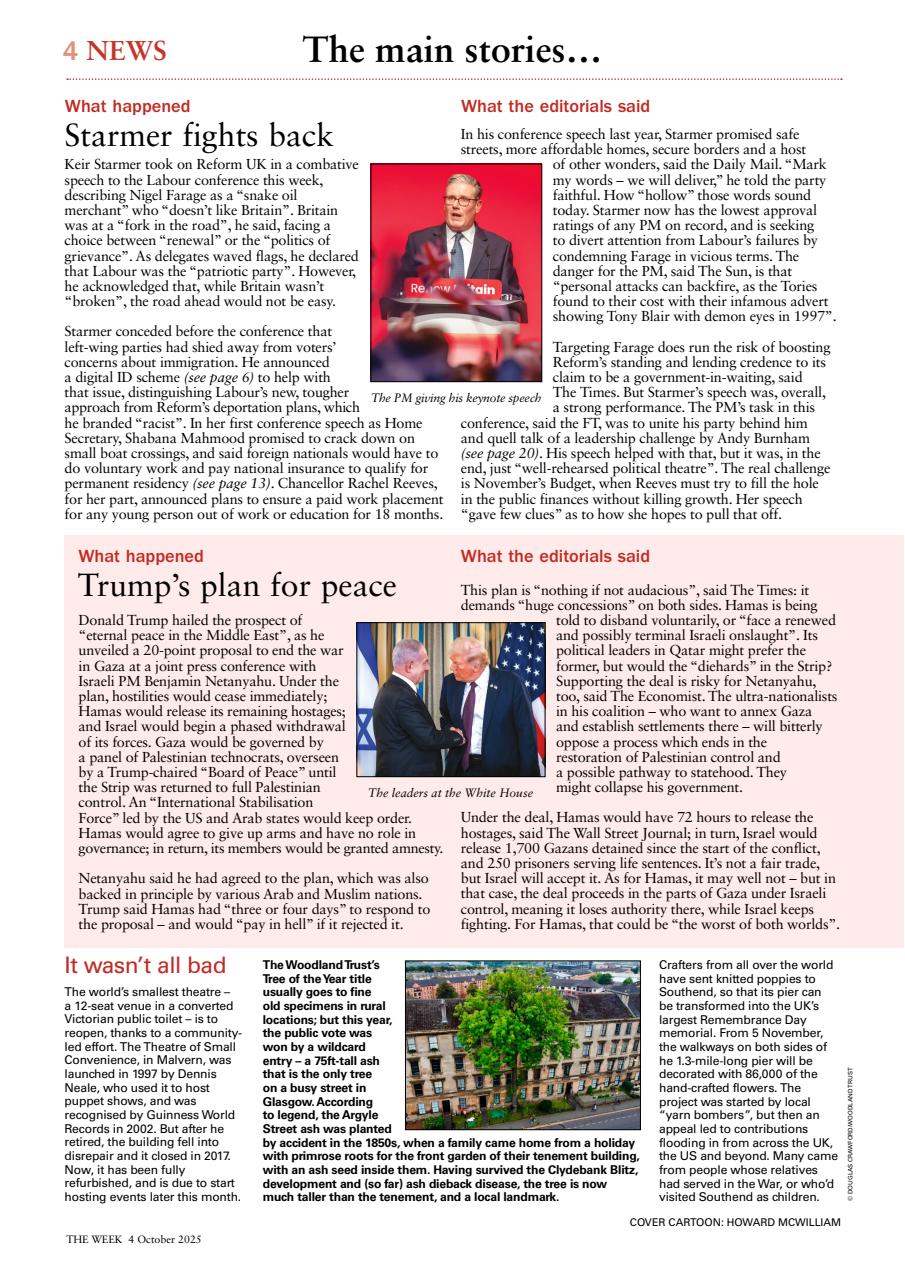 The Week Preview Pages