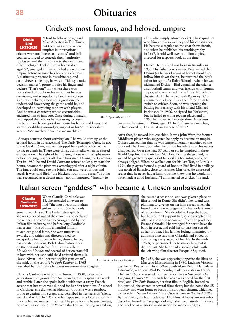 The Week Preview Pages