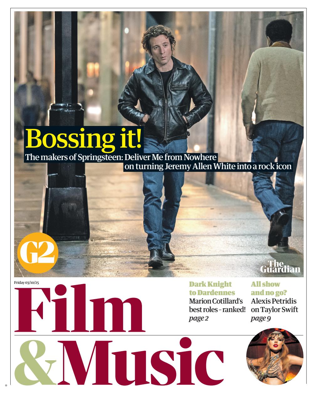 The Guardian Newspaper Preview Pages