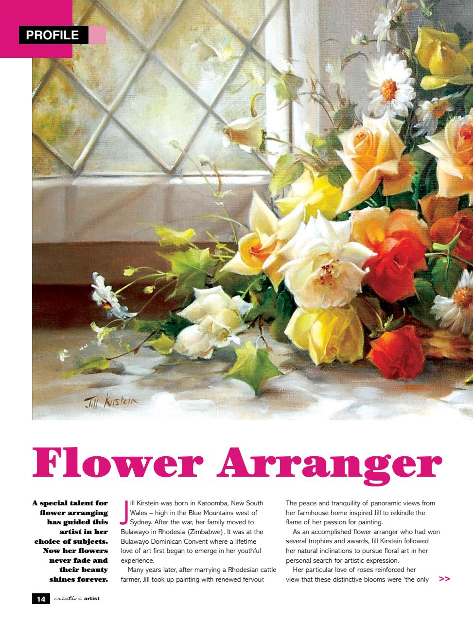 Creative Artist Preview Pages