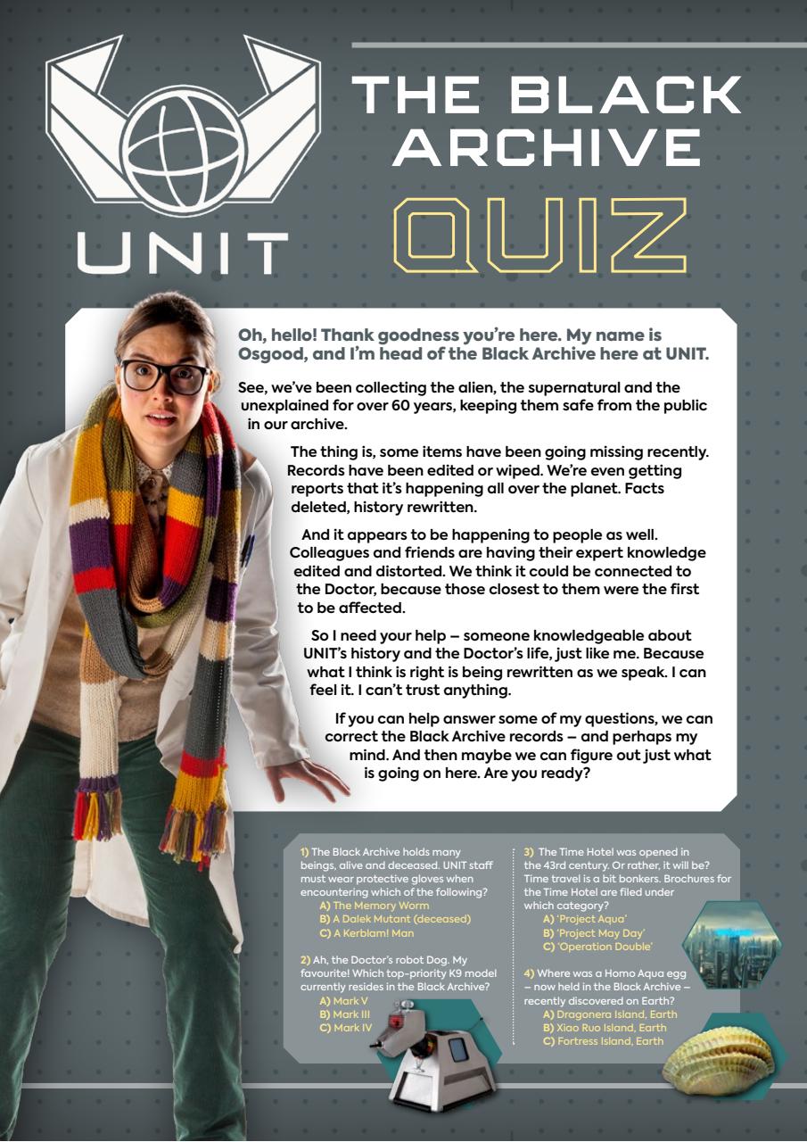 Doctor Who Magazine Preview Pages