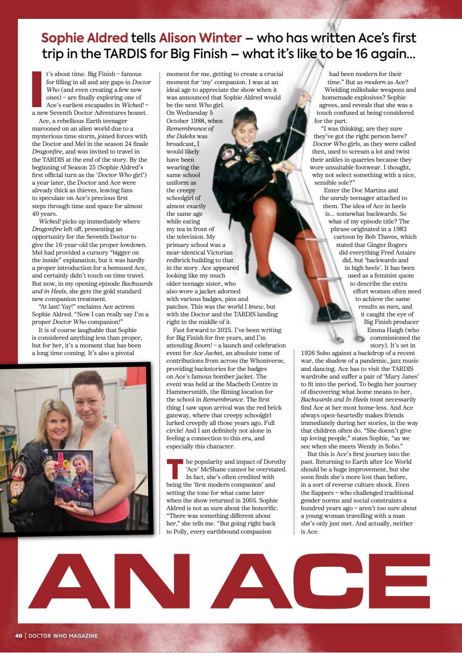 Doctor Who Magazine Preview Pages