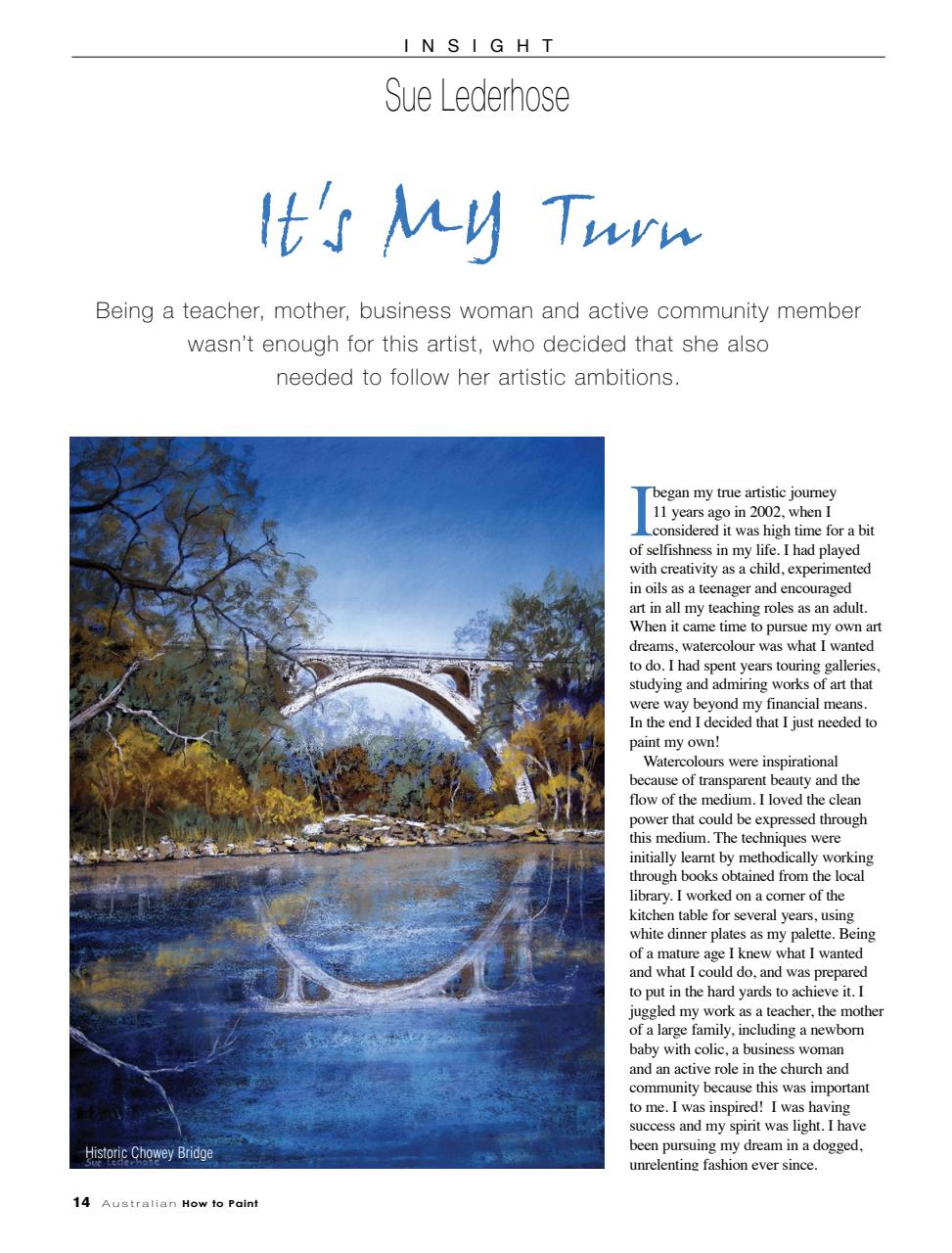 Australian How to Paint Preview Pages