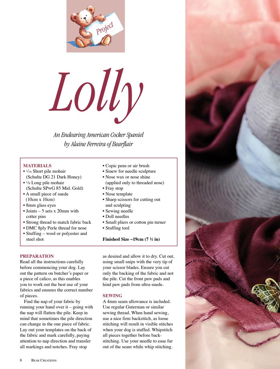 Bear Creations Preview Pages