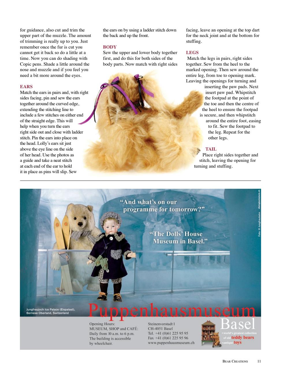 Bear Creations Preview Pages