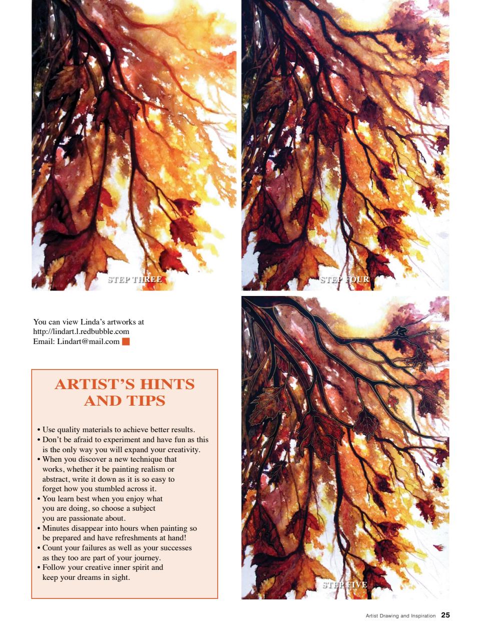 Australian Drawing and Inspiration Preview Pages