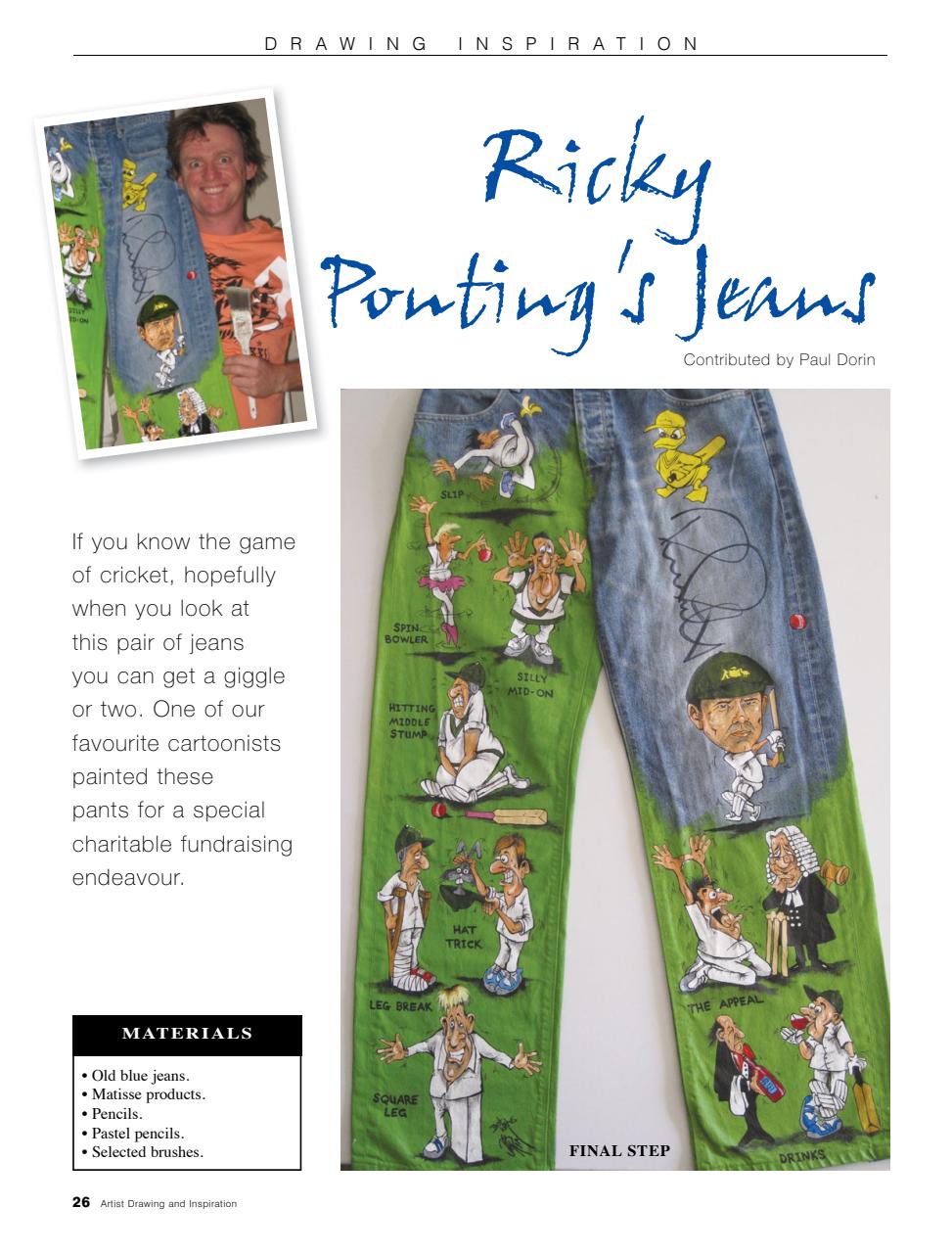 Australian Drawing and Inspiration Preview Pages