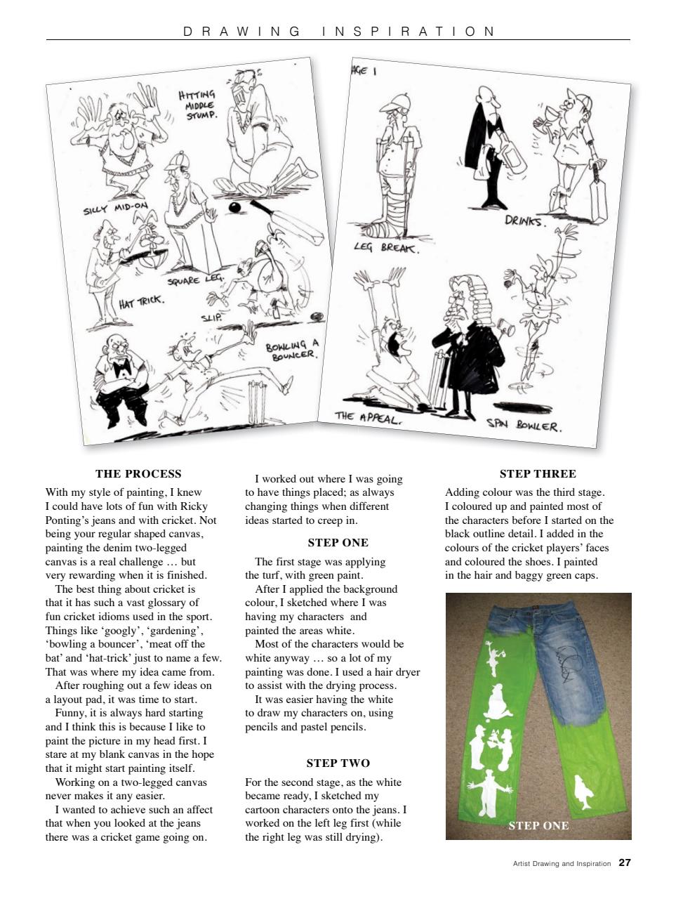 Australian Drawing and Inspiration Preview Pages