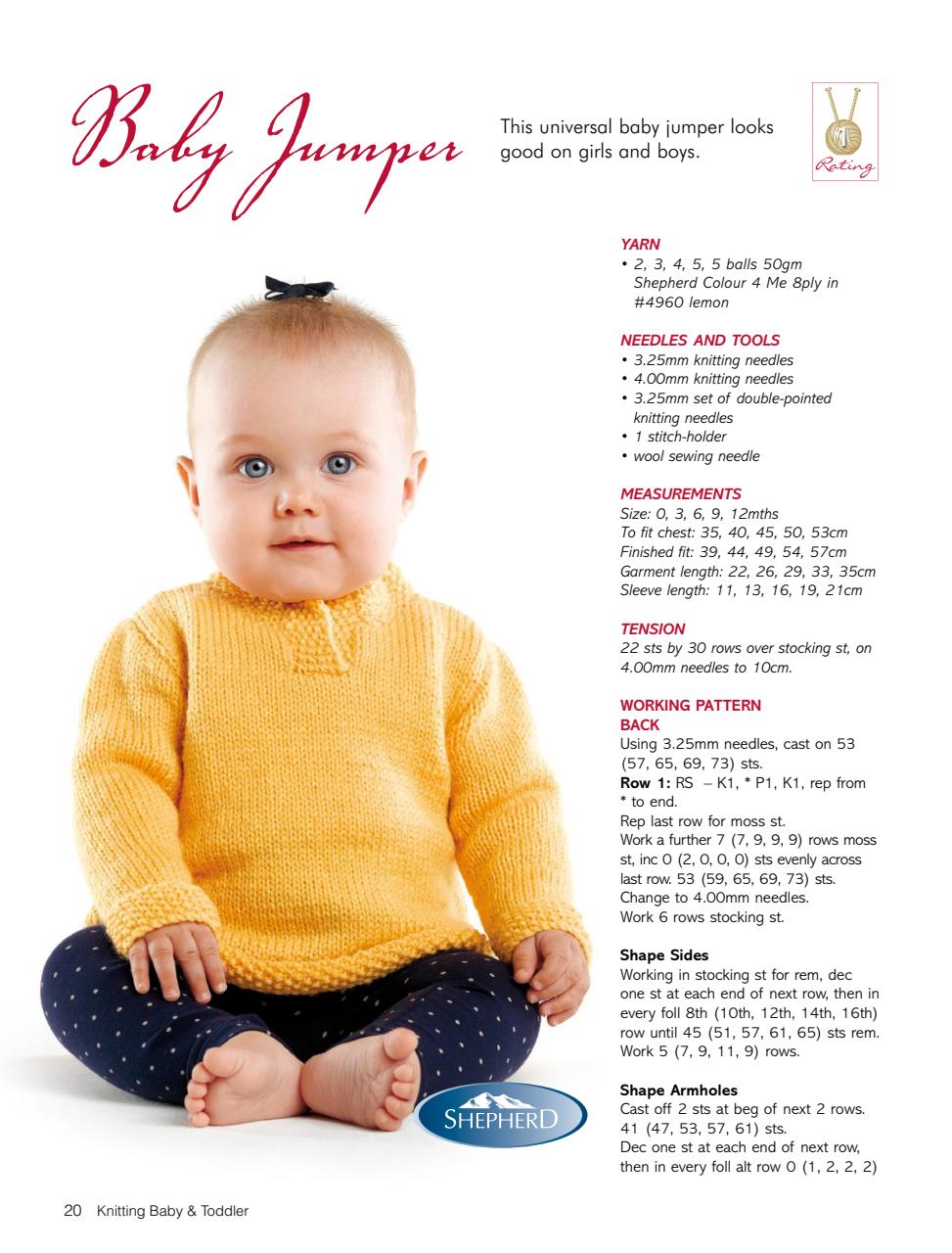 Knitting Baby and Beyond Preview Pages