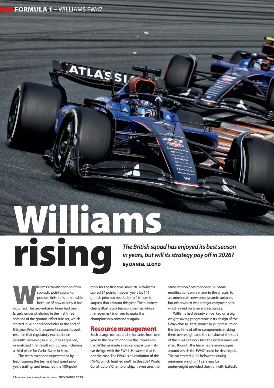 Racecar Engineering Preview Pages