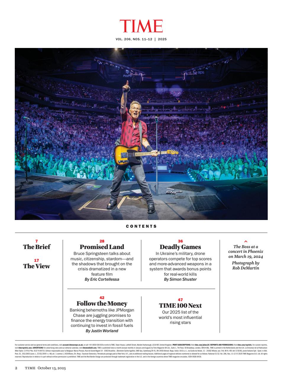 TIME Magazine Europe Preview Pages