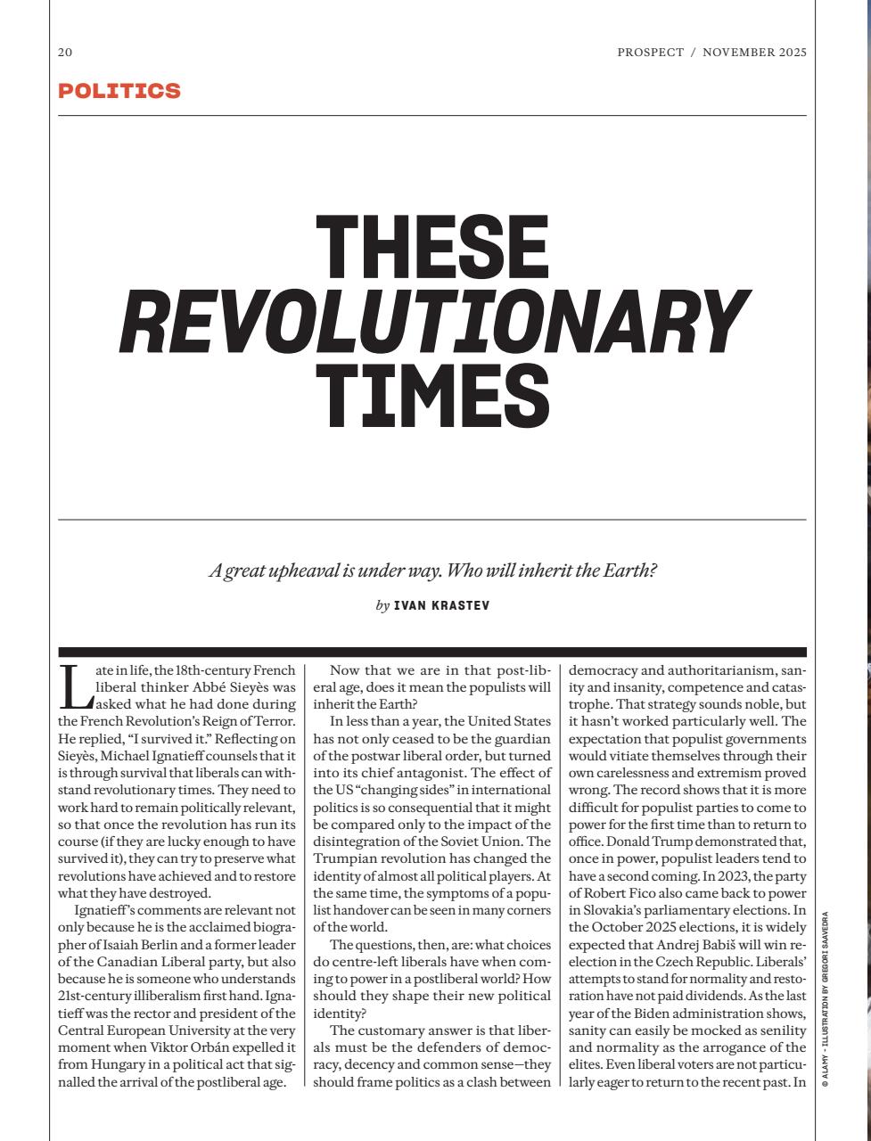 Prospect Magazine Preview Pages