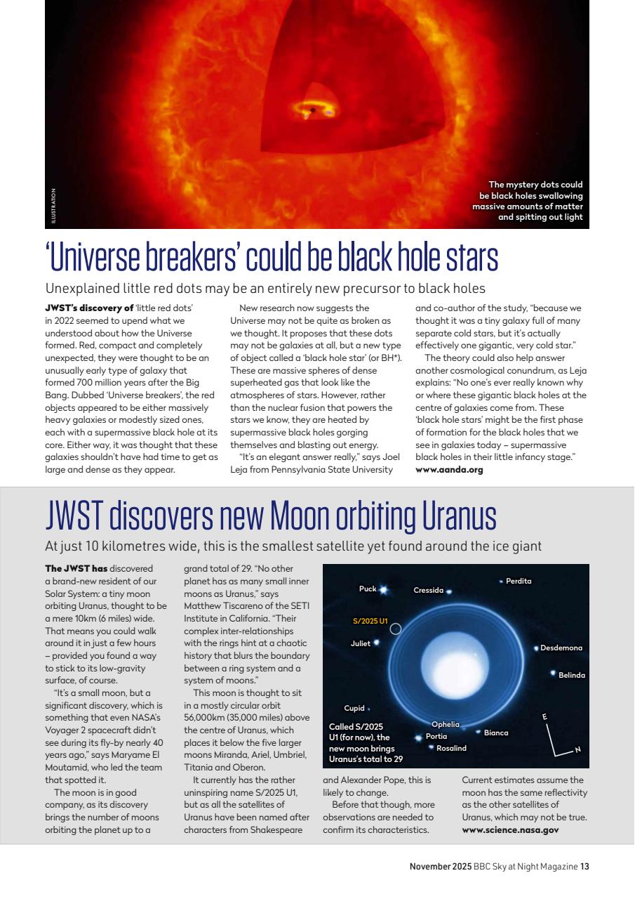 BBC Sky at Night Magazine Preview Pages